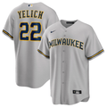 Jersey Milwaukee Brewers Gray Fan