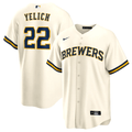 Jersey Milwaukee Brewers Creme Fan