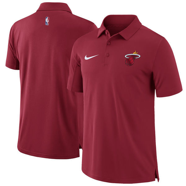 Jersey Polo Nike Miami Heat - Red