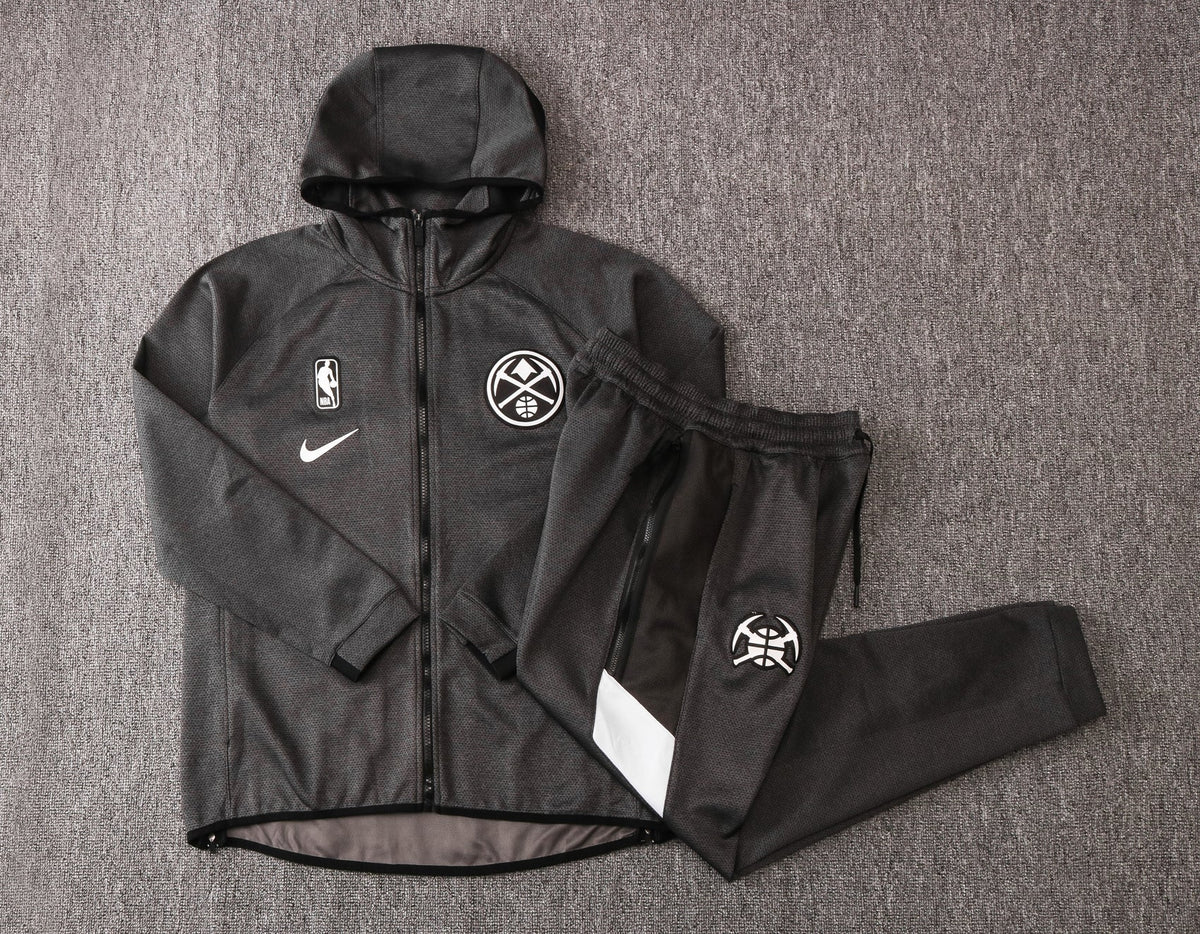 Set Nike NBA Therma Flex Denver Nuggets Black Training