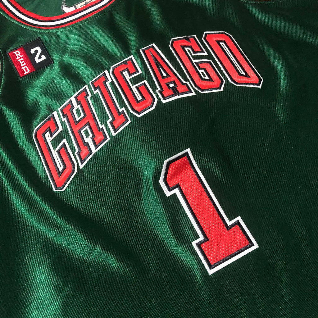 Jersey Authentic Alternate Chicago Bulls Derrick Rose 2008/09