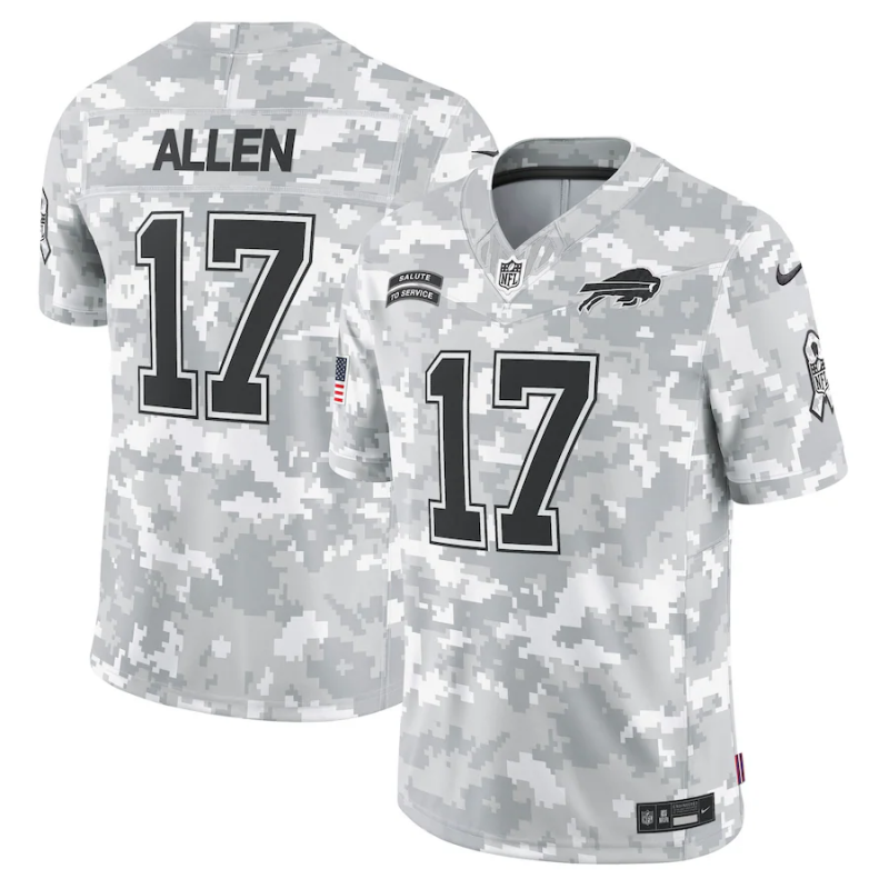 NFL Buffalo Bills Vapor F.U.S.E. Limited Jersey Salute To Service 2024