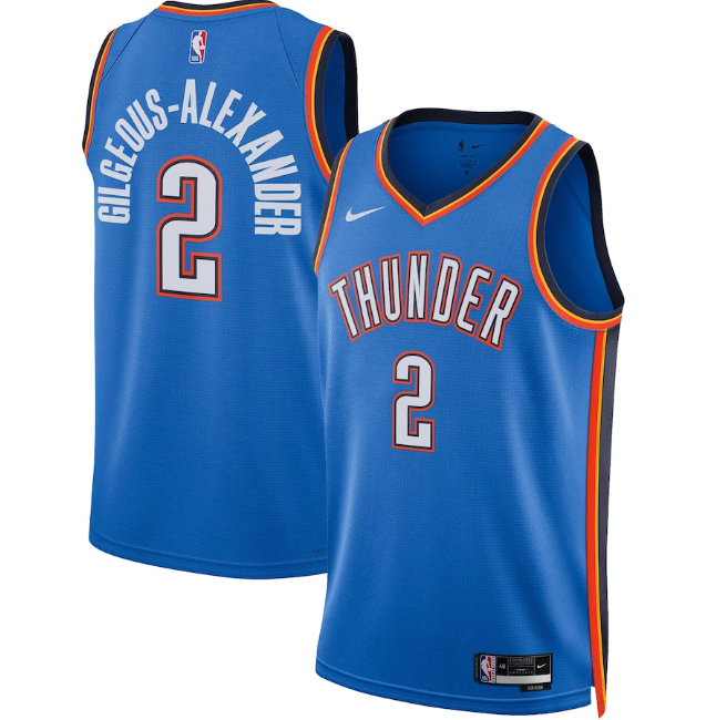Jersey NBA Kids Oklahoma City Thunder Icon Edition