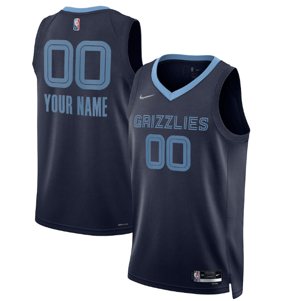 Jersey Memphis Grizzlies Icon Edition Diamond 75th