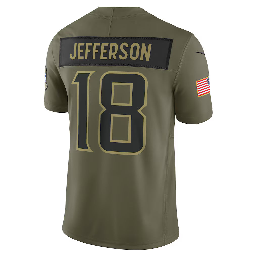 NFL Minnesota Vikings Vapor F.U.S.E. Limited Jersey Salute To Service 2025