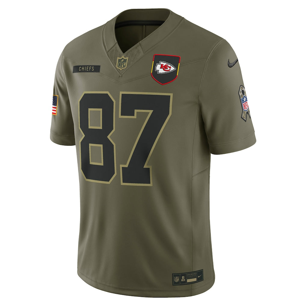 NFL Kansas City Chiefs Vapor F.U.S.E. Limited Jersey Salute To Service 2025