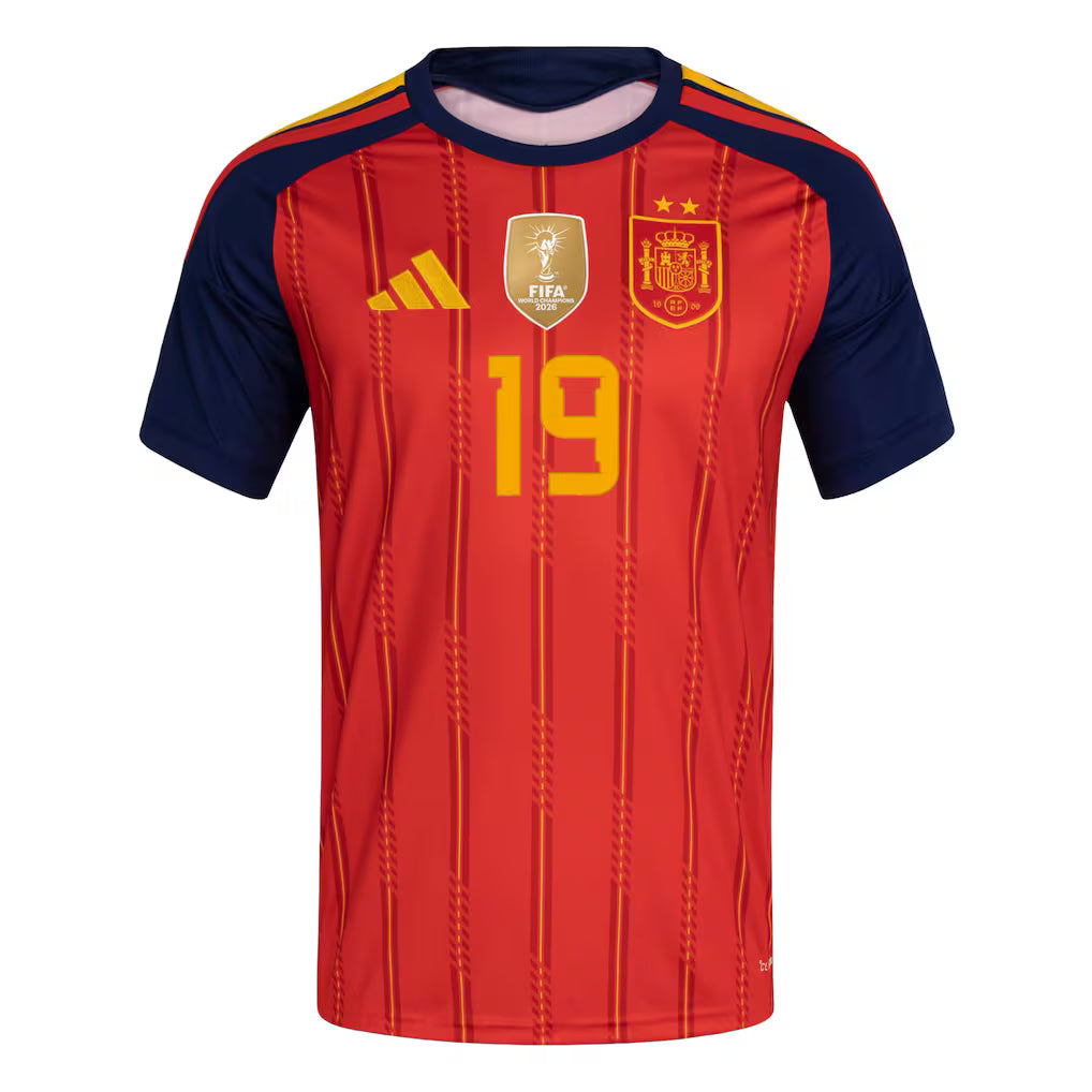 Jersey Lamine Yamal National Team Spain 2026 Champion Fan Men's - Red