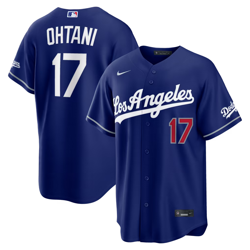 MLB Los Angeles Dodgers Jersey Blue Alternate