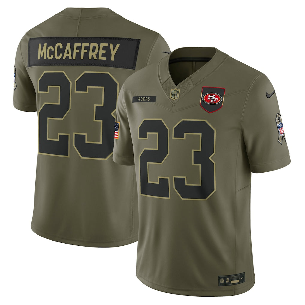 NFL San Francisco 49ers Vapor F.U.S.E. Limited Jersey Salute To Service 2025