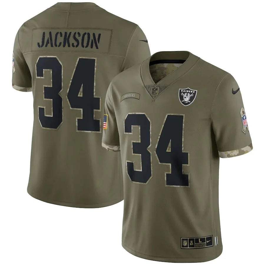 NFL Las Vegas Raiders Vapor Limited Jersey Salute To Service 2022