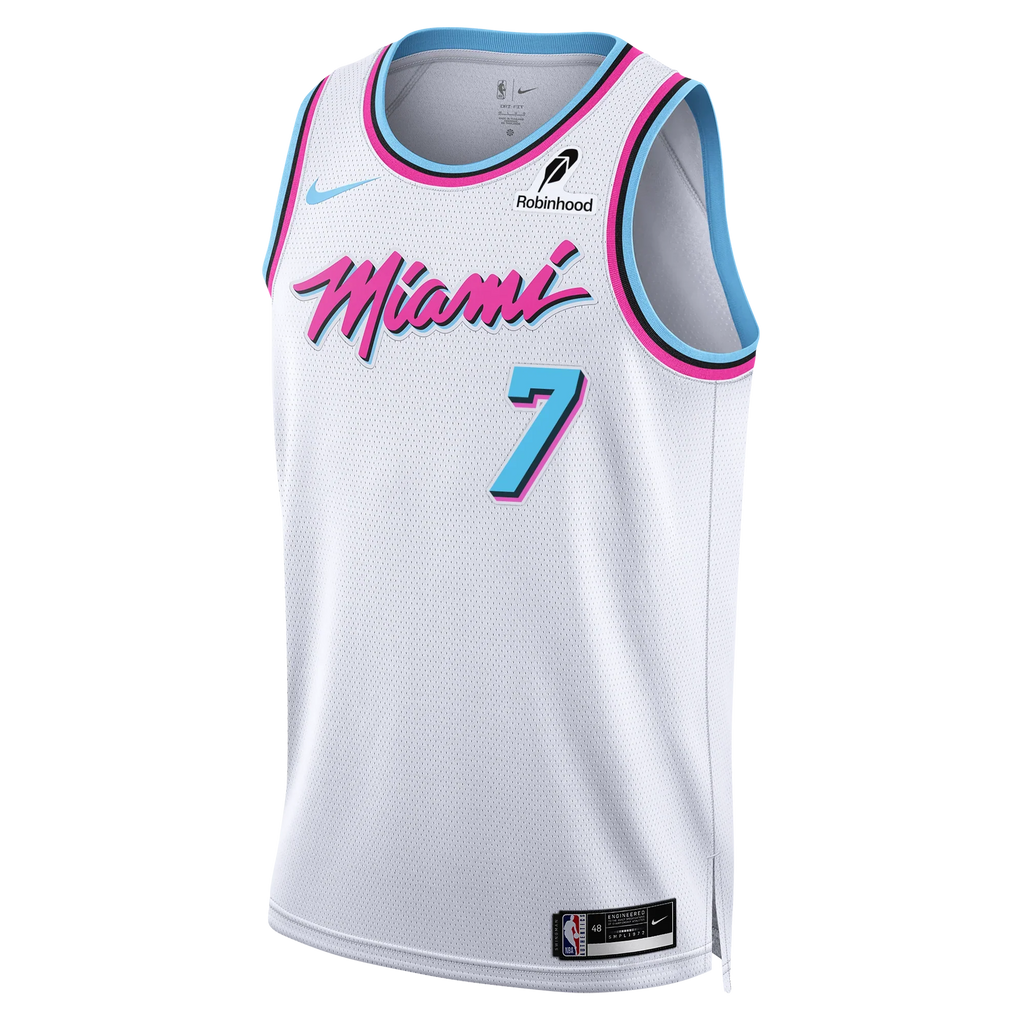 Jersey NBA Miami Heat Vice Edition Giannis Antetokounmpo