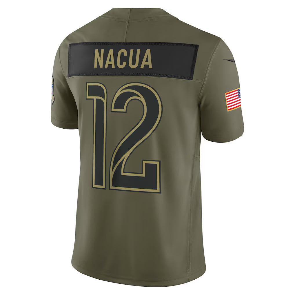 NFL Los Angeles Rams Vapor F.U.S.E. Limited Jersey Salute To Service 2025