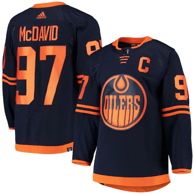 Jersey Edmonton Oilers Navy Blue