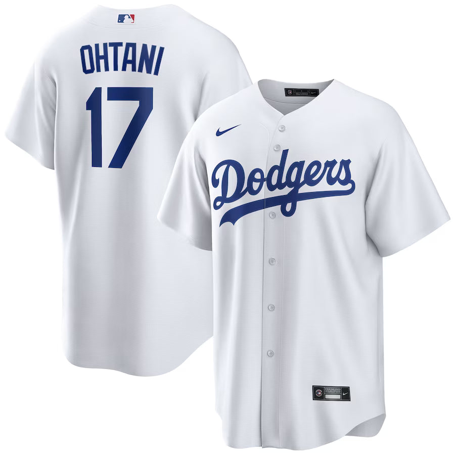MLB Los Angeles Dodgers Jersey White Fan