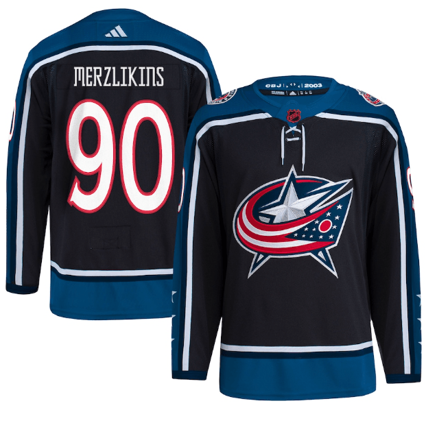 Jersey Columbus Blue Jackets Reverse Retro 2.0