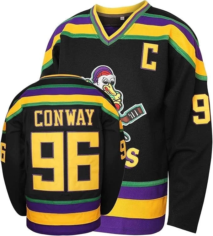 Jersey Mighty Ducks Movie Black