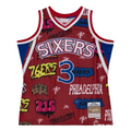 Jersey Swingman Slap Sicker Philadelphia 76ers Mitchell & Ness 1996/97