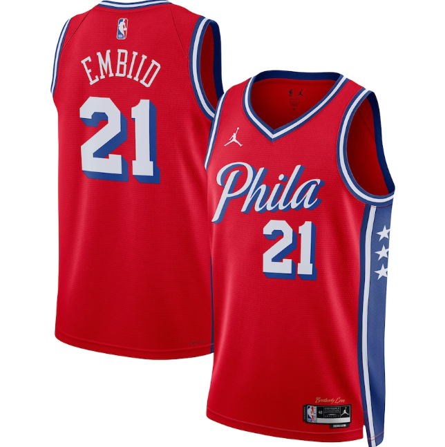 Jersey Philadelphia 76ers Statement Edition