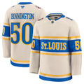 Jersey St. Louis Blues Creme 2025 Winter Classic