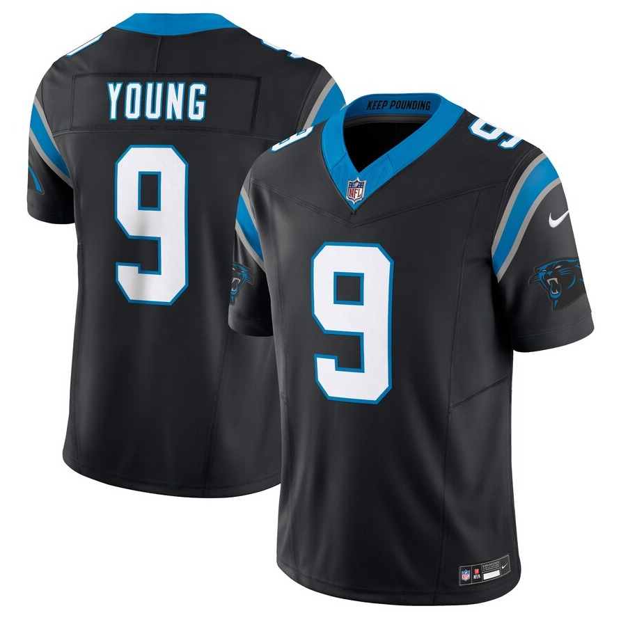NFL Carolina Panthers Vapor F.U.S.E. Limited Jersey Black