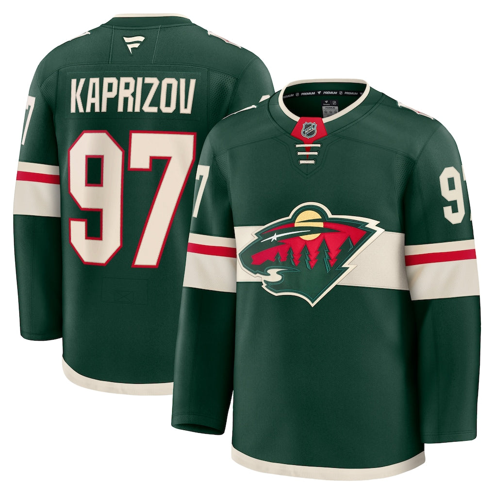 Jersey Minnesota Wild Green