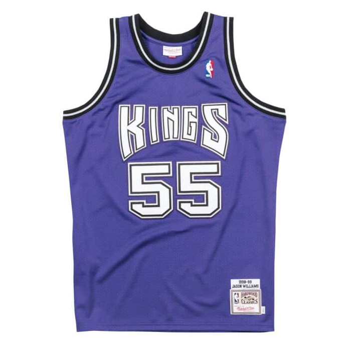 Jersey Authentic Sacramento Kings Mitchell & Ness Hardwood Classics 1998/99